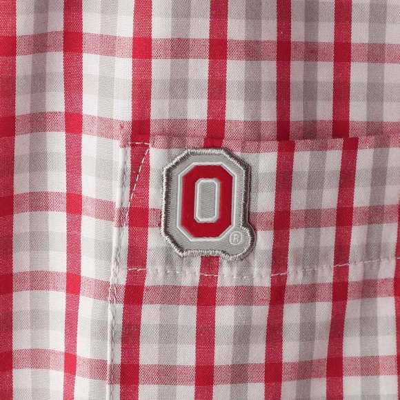 Ohio State Buckeyes Button Down Shirt | Mens Large (Like NEW) Collegiate - Picture 5 of 8